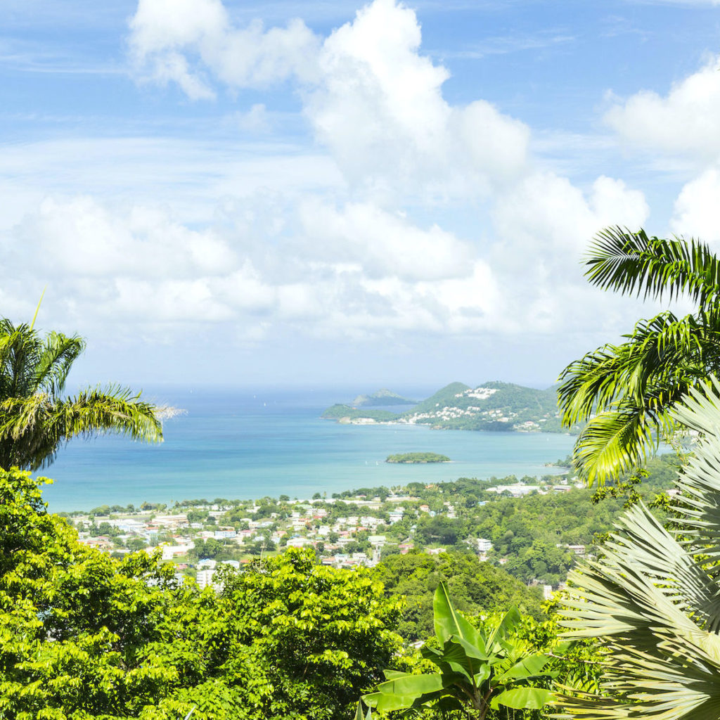 Rodney Bay and Pigeon Island from Pink Plantation House, Saint Luciahttp://www.alamy.com/mediacomp/imagedetails.aspx?ref=H2TF4A